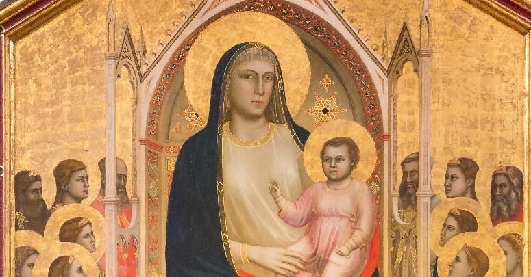 The Maestà by Giotto to discover in the Uffizi Gallery Guide Florence